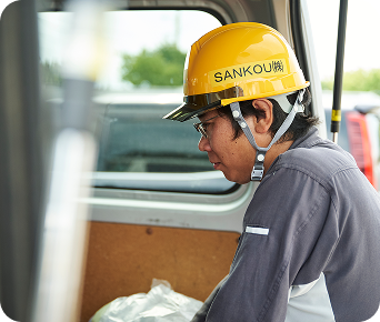 電気通信工事の配線ラック